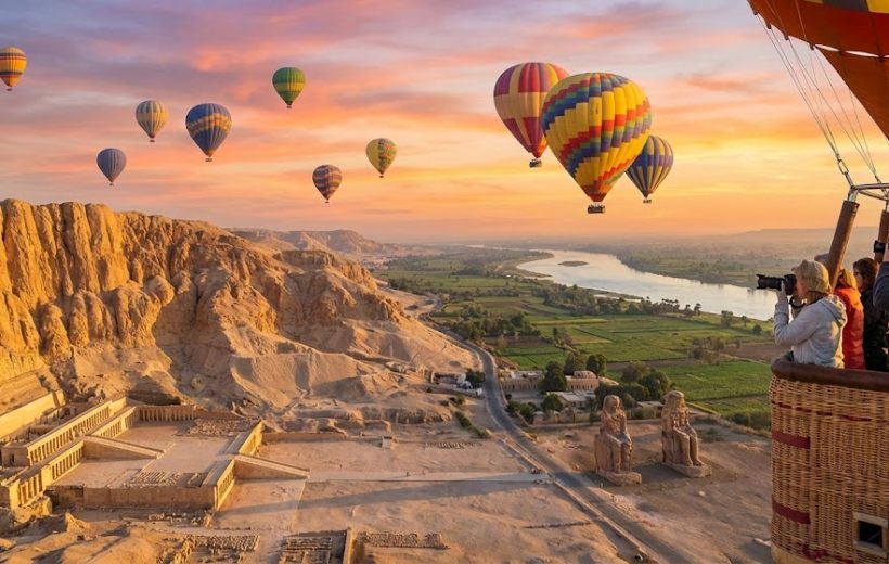Hot Air Balloon Ride in Luxor